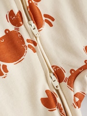 Multi Two Way Zip Baby Sleepsuits 3 Pack (0mths-2yrs) - Image 10 of 12