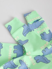 Multi 4 Pack Animal Baby 100% Cotton Sleepsuits (0mths-2yrs) - Image 11 of 13