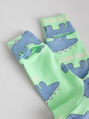 Multi 4 Pack Animal Baby 100% Cotton Sleepsuits (0mths-2yrs) - Image 12 of 13
