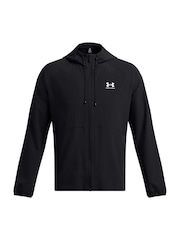 Under Armour Black Stretch Woven Windbreaker - Image 3 of 4