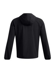Under Armour Black Stretch Woven Windbreaker - Image 4 of 4