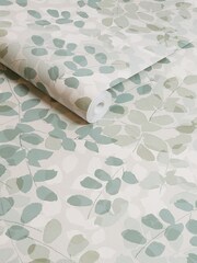 Duck Egg Forest Floor 10M Wallpaper - Image 3 of 4