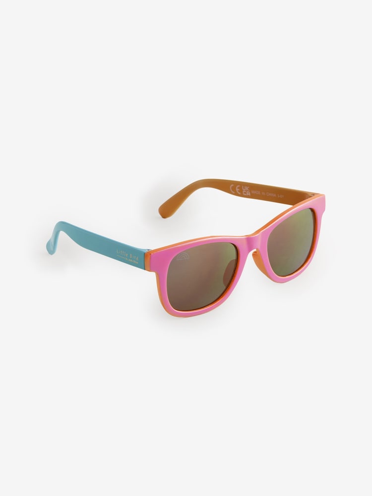 Little Bird by Jools Oliver Pink Rainbow Preppy Sunglasses - Image 2 of 5