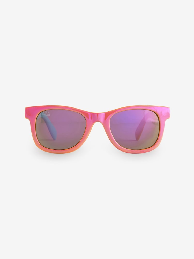 Little Bird by Jools Oliver Pink Rainbow Preppy Sunglasses - Image 3 of 5