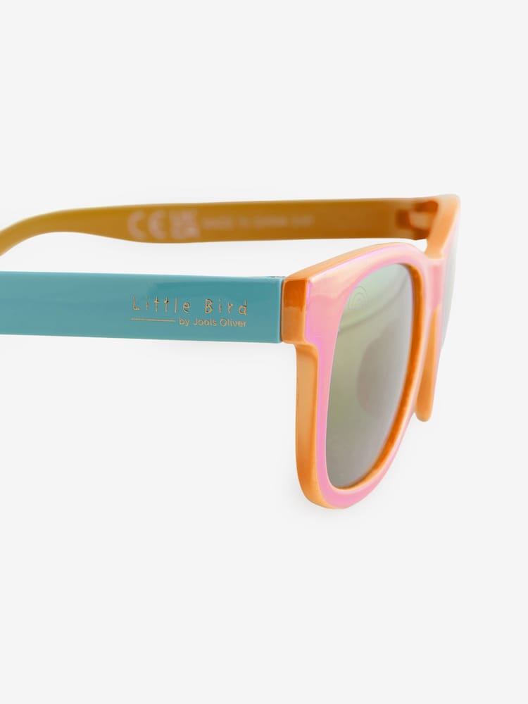 Little Bird by Jools Oliver Pink Rainbow Preppy Sunglasses - Image 4 of 5