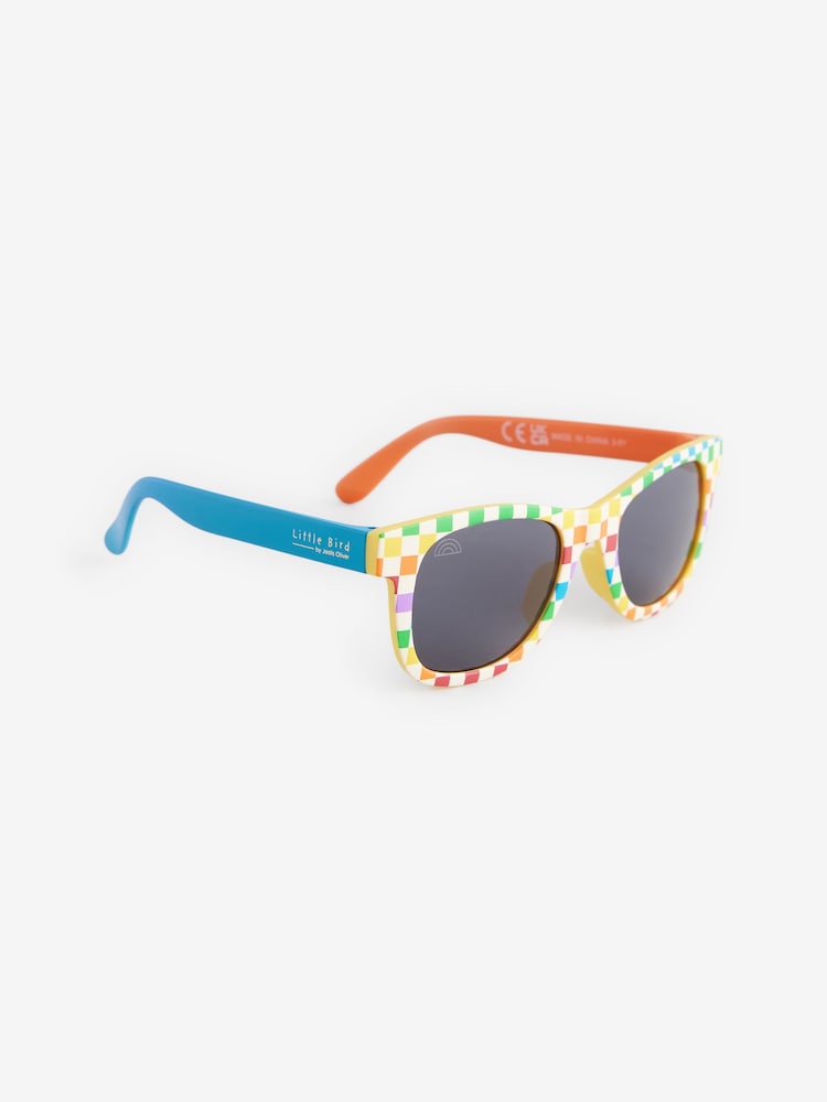 Little Bird by Jools Oliver Red/Blue Rainbow Preppy Sunglasses - Image 2 of 5 Little Bird by Jools Oliver Red/Blue Rainbow Preppy Sunglasses - Image 2 of 5