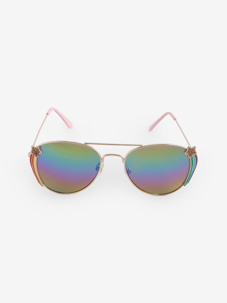 Little Bird by Jools Oliver Multi Rainbow Ombre Sunglasses - Image 3 of 5