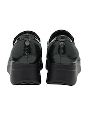Lotus Green Wedge Loafers - Image 3 of 4