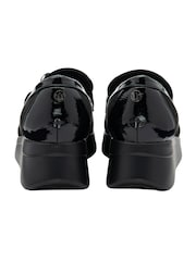Lotus Black Wedge Loafers - Image 3 of 4