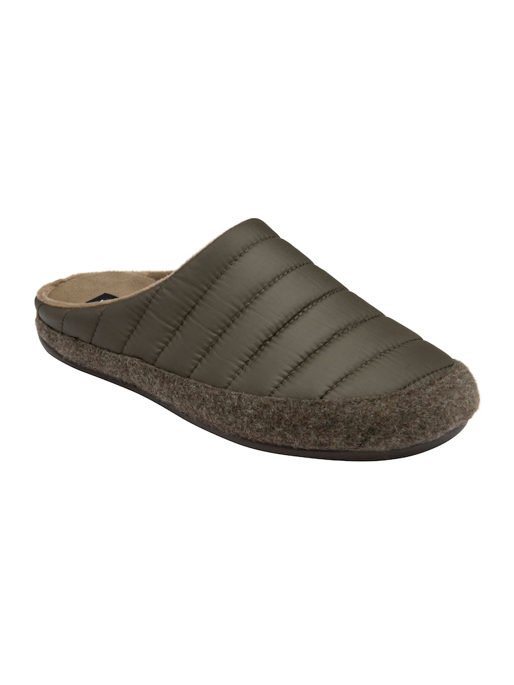 Lotus Green Mule Slippers - Image 1 of 4