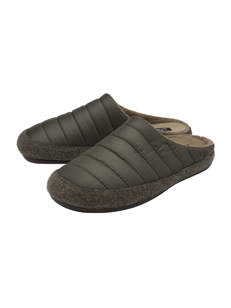 Lotus Green Mule Slippers - Image 2 of 4
