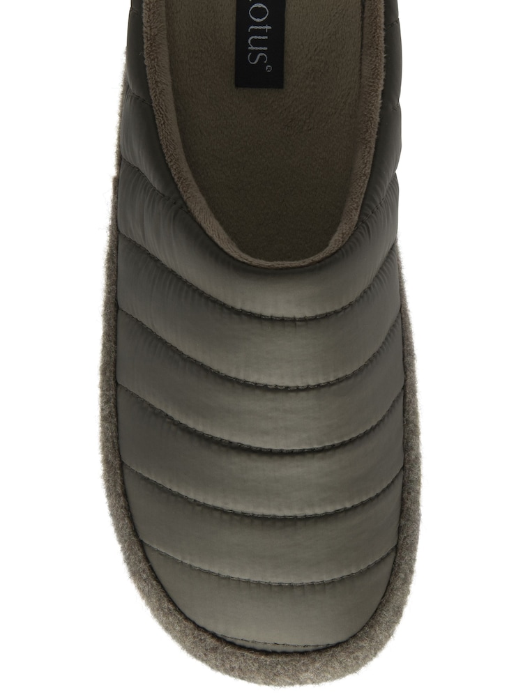 Lotus Green Mule Slippers - Image 4 of 4