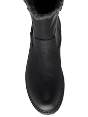 Lotus Black Zip Up Ankle Boots - Image 4 of 4