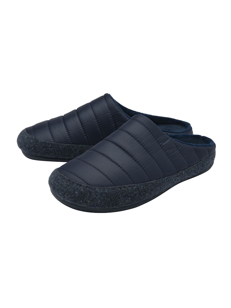 Lotus Blue Mule Slippers - Image 2 of 4