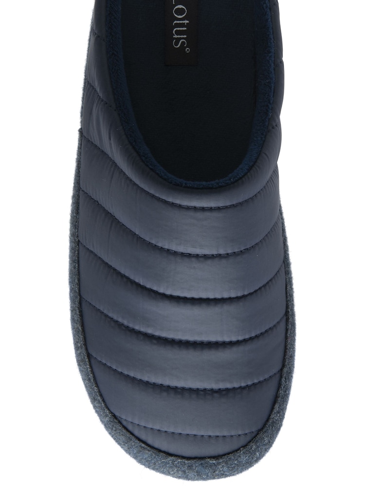 Lotus Blue Mule Slippers - Image 4 of 4