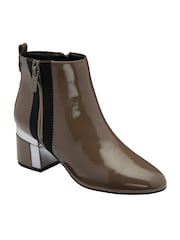 Lotus Natural Heeled Ankle Boots - Image 1 of 4