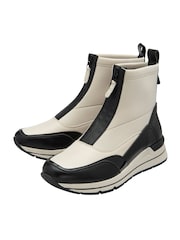 Lotus Natural Zip-Up Ankle Boots - Image 2 of 4