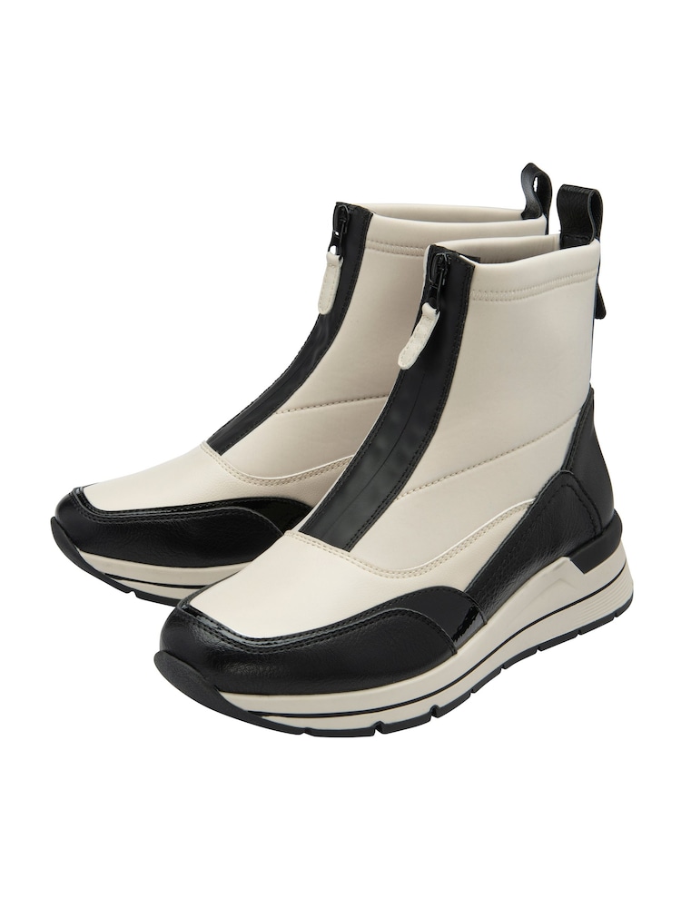 Lotus Natural Zip-Up Ankle Boots - Image 2 of 4