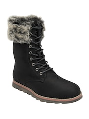 Botas de cano curto Lotus com zíper - Imagem 1 de 4