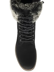Botas de cano curto Lotus com zíper - Imagem 4 de 4