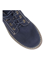 Lotus Blue Zip-Up Ankle Boots - Image 4 of 4