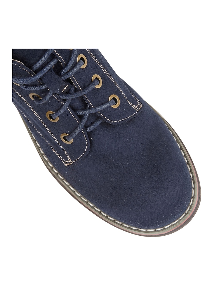 Lotus Blue Zip-Up Ankle Boots - Image 4 of 4