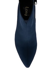 Lotus Blue Pointed-Toe Ankle Boots - Image 4 of 4