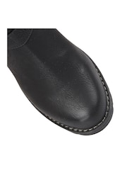 Lotus Black Mid-Calf Boots - Image 4 of 4