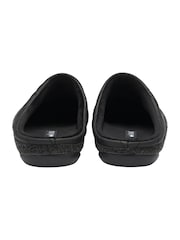 Lotus Black Mule Slippers - Image 3 of 4
