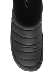 Lotus Black Mule Slippers - Image 4 of 4