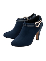 Lotus Blue Stiletto Heel Shoes Boots - Image 2 of 4
