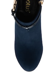 Lotus Blue Stiletto Heel Shoes Boots - Image 4 of 4