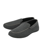 Lotus Grey Textile Full Shoe Slippers - Image 2 of 4