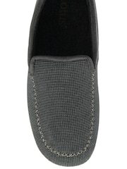 Lotus Grey Textile Full Shoe Slippers - Image 4 of 4