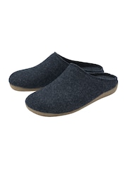 Lotus Blue Textile Mule Slippers - Image 2 of 4