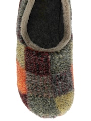 Lotus Natural Textile Multi Coloured Slippers - Image 4 of 4