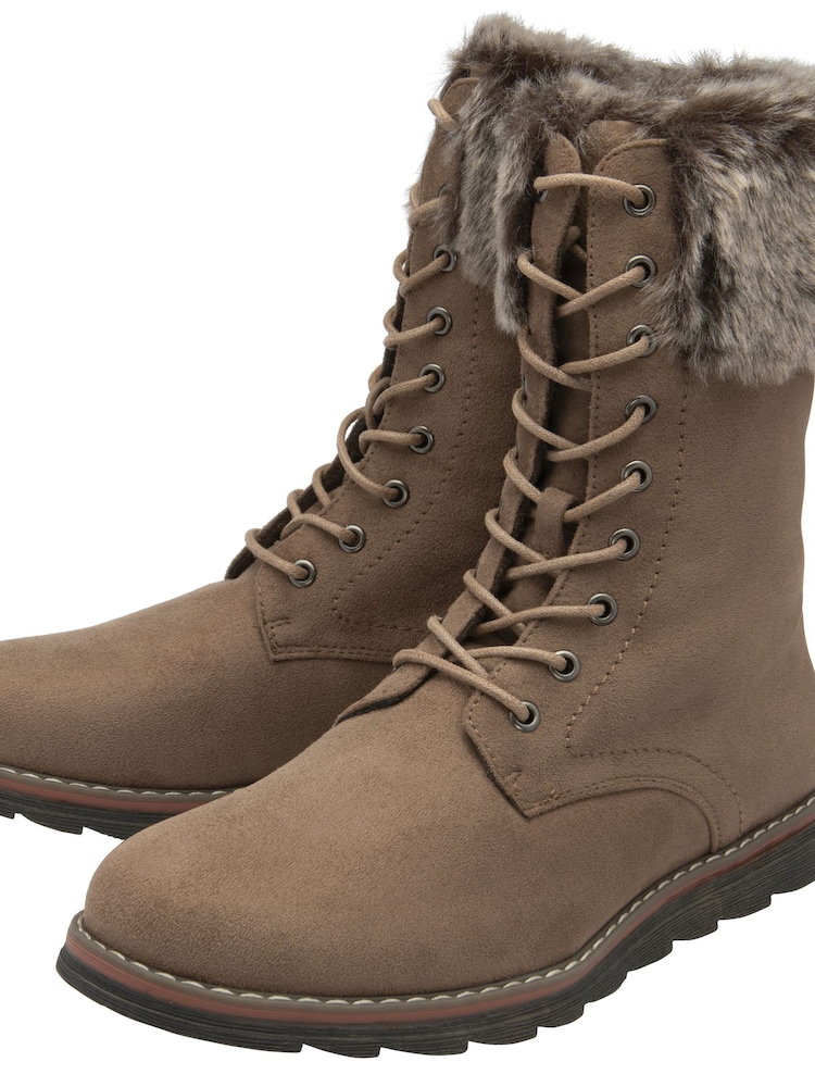 Lotus Natural Zip-Up Ankle Boots - Image 2 of 4
