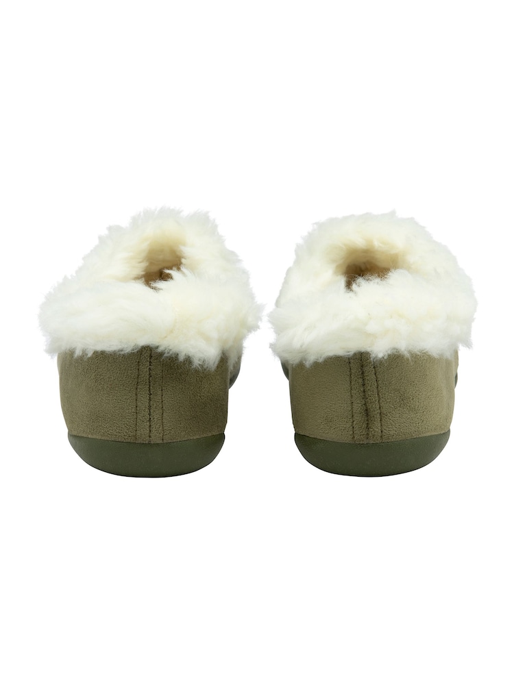 Lotus Green Slip-On Slippers - Image 3 of 4