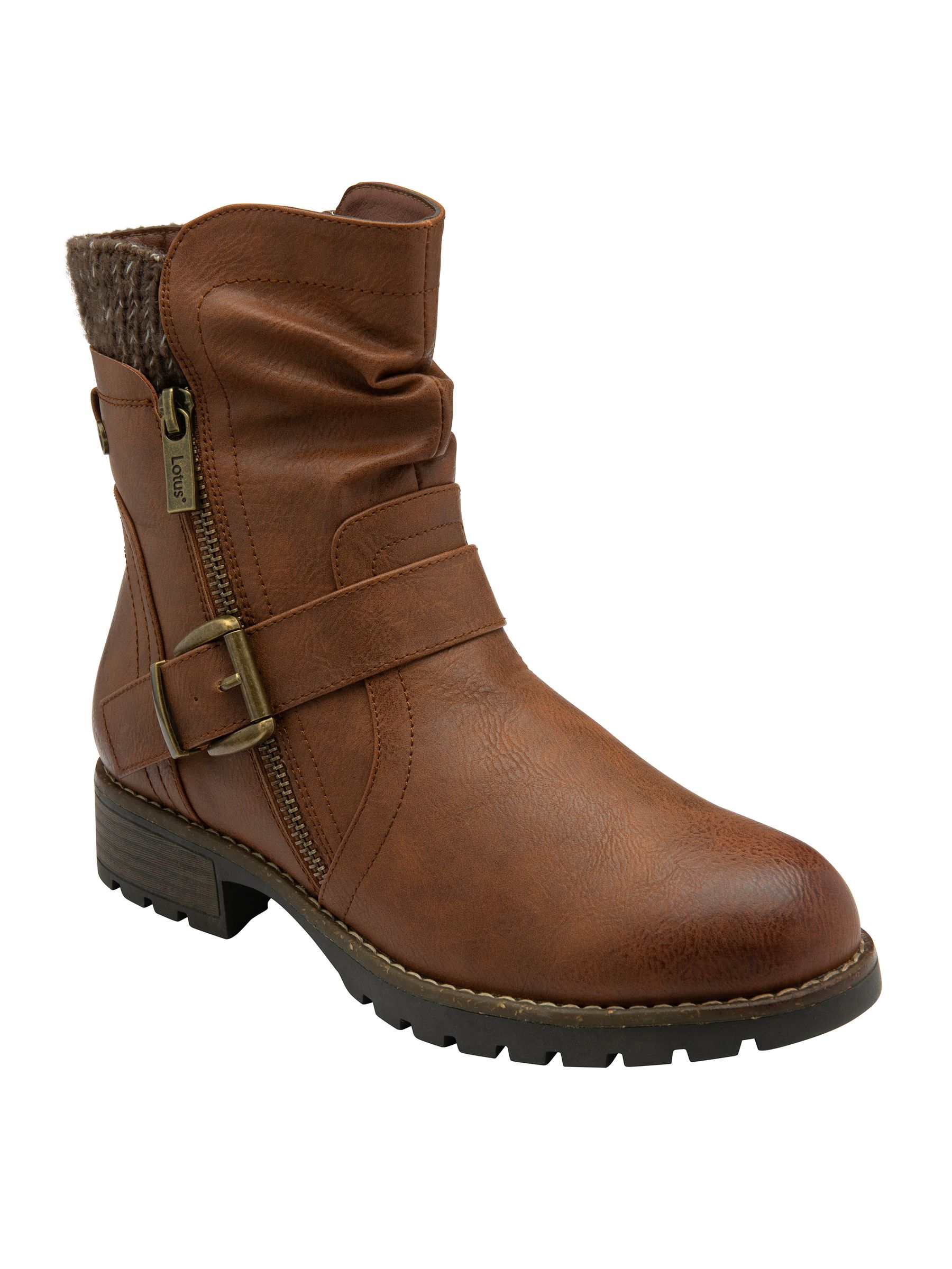 Lotus tan boots cheap