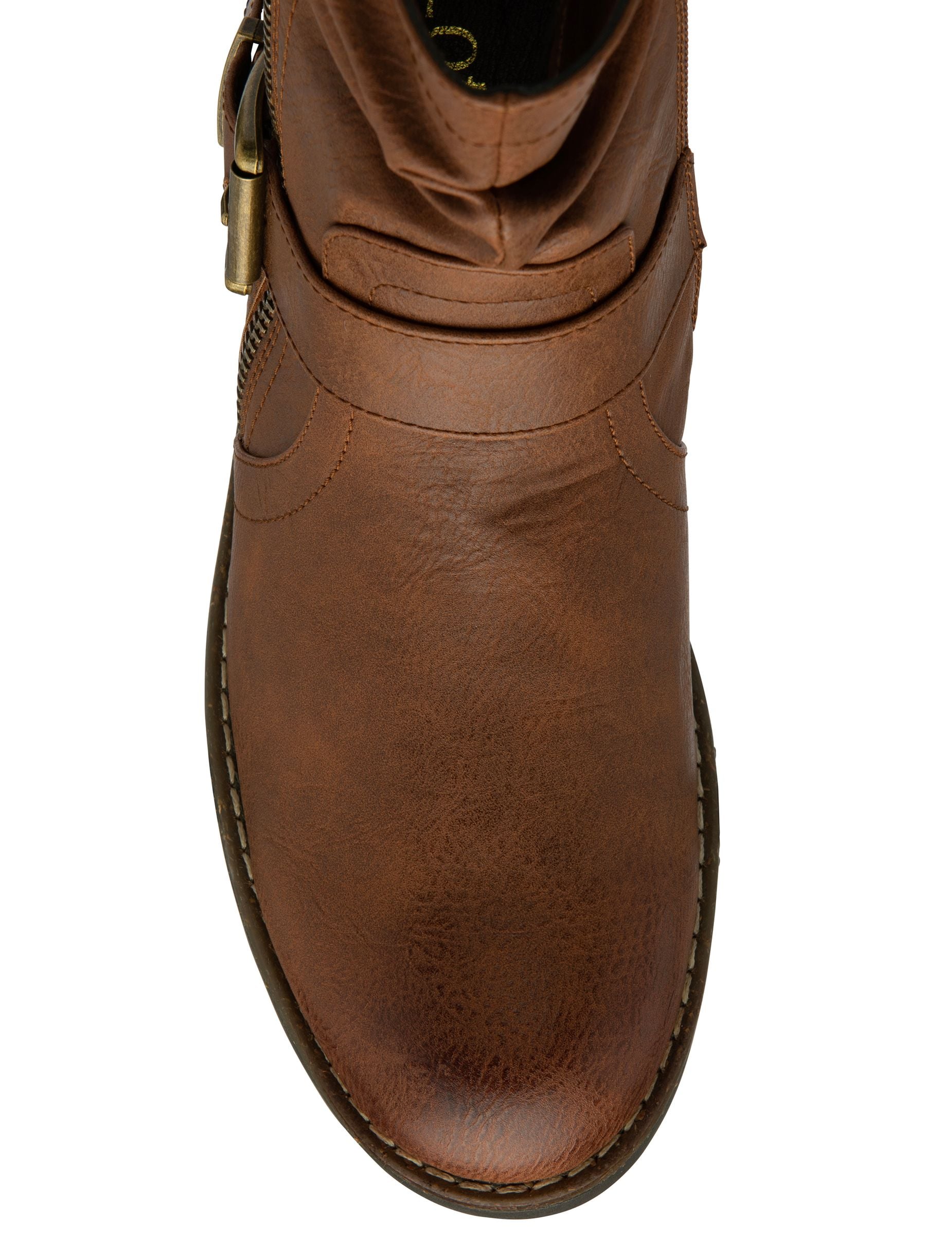 Lotus buckle calf boots best sale