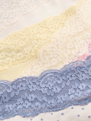 Paisley Thong Lace Knickers 4 Pack - Image 10 of 10