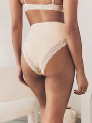 à motif cachemire - Lot de 4 slips en dentelle - Image 3 of 7