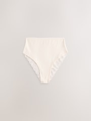 à motif cachemire - Lot de 4 slips en dentelle - Image 5 of 7