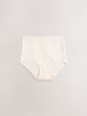 Paisley Full Brief Lace Knickers 4 Pack - Image 7 of 9