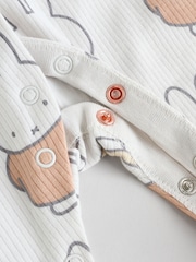 Neutral Baby Miffy 100% Cotton Sleepsuits 3 Pack (0mths-2yrs) - Image 11 of 12