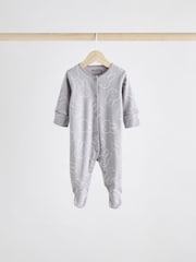 Neutral Baby Miffy 100% Cotton Sleepsuits 3 Pack (0mths-2yrs) - Image 3 of 12