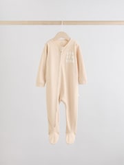 Metino zelena - Two Way Zip Baby Sleepsuits 3 Pack (0-2yrs) - Slika 3 iz 12