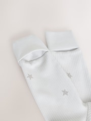 Gris - Pijama tipo pelele para bebé Hello World con cremallera bidireccional, 100 % algodón (0-9 meses) - Imagen 11 de 11