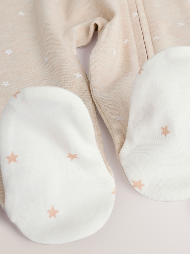 Neutral I Love My Daddy Two Way Zip Baby Sleepsuit (0-18mths) - Image 10 of 11