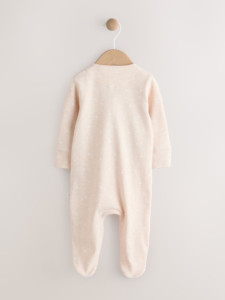 Neutral I Love My Mummy Two Way Zip Baby Sleepsuit (0-18mths) - Image 2 of 12